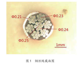 钢丝绳截面图